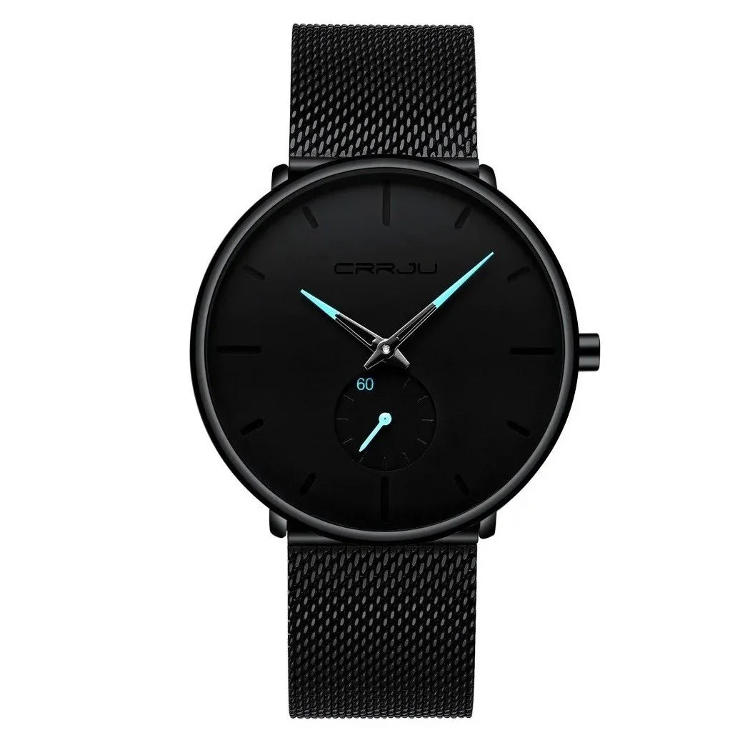 Best Mart CRRJU Midnight Blue Minimalist Watch